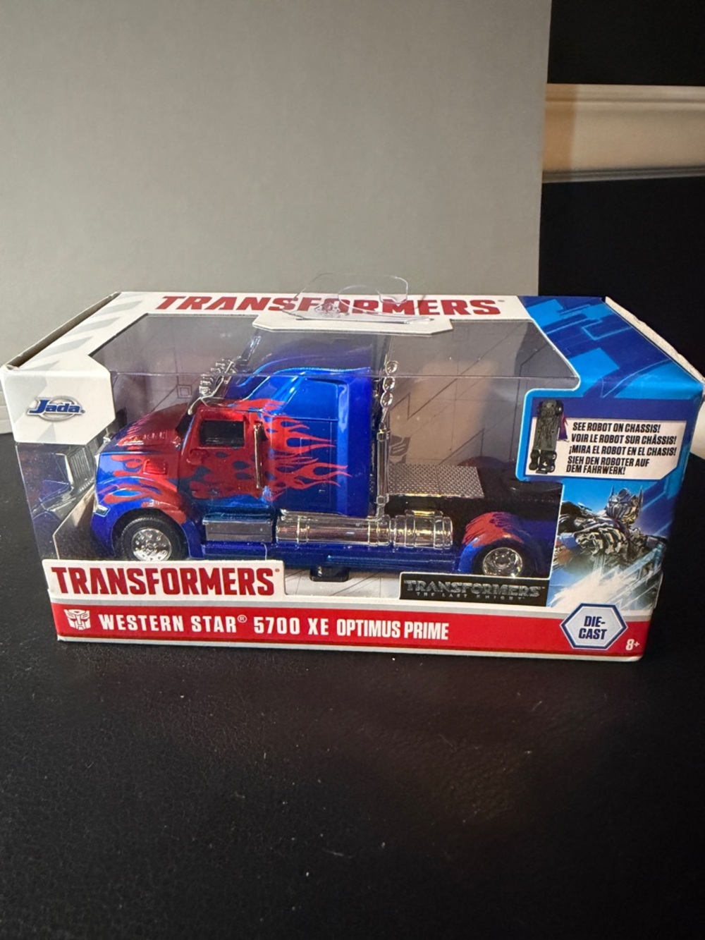 Transformers Western Star 5700 XE Optimus Prime Die-Cast Truck - Blue & Red